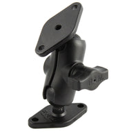 Ram - 1' Ball Mount With Short Arm & 2/ Diamond Bases | RAM-B-102U-A