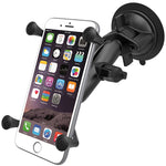 Ram - Twist Lock Suction Cup Mount With Universal X-Grip Iv Large Phone.Phablet Holder | RAM-B-166-UN10U