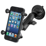 Ram - Single Suction Cup  Double Socket Medium (3.69) Iphone 5 / 5S U | RAM-B-166-UN7Universal X-Grip®