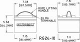 Concorde - General Aviation AGM Aircraft Battery, 24v | RG24-10