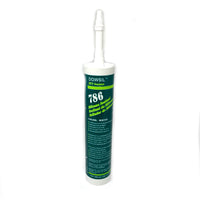 DOWSIL™ 786 Silicone Sealant, white 300mL tube, mildew-resistant silicone sealant for nonporous surfaces