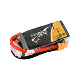 Tattu - 1300mAh 11.1V 75C 3S1P Full Size FPV Racing Quad battery with XT-60 Plug