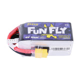 Tattu - 1550mAh 14.8V 100C 4S1P Full Size FPV Racing Quad battery with XT60 Plug