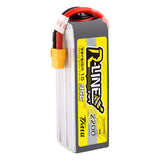 Tattu - 2200mAh 18.5V 95C 5S1P Full Size FPV Racing Quad battery with XT60 Plug