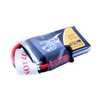 Tattu - 450mAh 3.7V 75C 1S1P Mini Quad FPV Battery with JST-SYP Plug