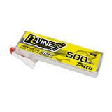 Tattu - 500mAh 3.7V 95C 1S1P Mini Quad FPV Battery with JST Plug