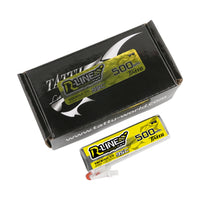 Tattu - 500mAh 3.7V 95C 1S1P Mini Quad FPV Battery with JST Plug