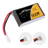 Tattu - 600mAh 3.7V 25C 1S1P Mini Quad FPV Battery with Molex Plug