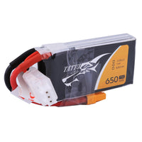 Tattu - 650mAh 7.4V 75C 2S1P Mini Quad FPV Battery with XT-30 Plug