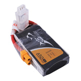 Tattu - 650mAh 7.4V 75C 2S1P Mini Quad FPV Battery with XT-30 Plug