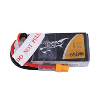 Tattu - 650mAh 11.1V 75C 3S1P Mini Quad FPV Battery with XT-30 Plug