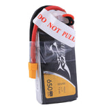 Tattu - 650mAh 11.1V 75C 3S1P Mini Quad FPV Battery with XT-30 Plug