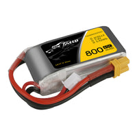 Tattu - 800mAh 7.4V 45C 2S1P Mini Quad FPV Battery with XT30 Plug