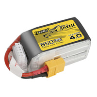 Tattu - 850mAh 14.8V 130C 4S1P Mini Quad FPV Battery with XT60 Plug