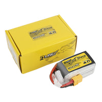 Tattu - 850mAh 14.8V 130C 4S1P Mini Quad FPV Battery with XT60 Plug