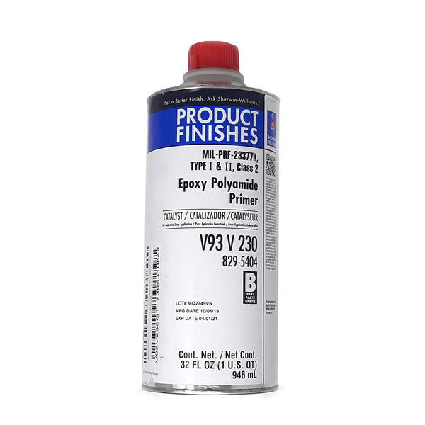 Sherwin Williams - Polane Chromated Epoxy Polyamide Primer Catalyst 2.8 VOC - qt | V93V230QT