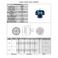 XING Nano 1404 Unibell Motor