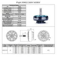 XING2 2604 FPV Unibell Motor