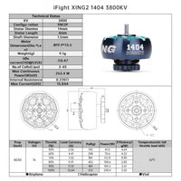 XING2 1404 FPV Unibell Motor