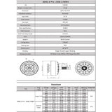 XING-E Pro 2306 2-6S FPV Unibell Motor