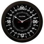 Trintec - 14'' ZuluTime 24-Hour Clock - Black | ZT24-HR14-B