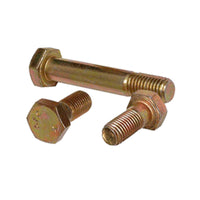 Cad Plated Hex Head Bolt, Drilled Shank | AN3-7