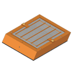 Brackett Aircraft Air Filter Assembly - BA5110, drawing