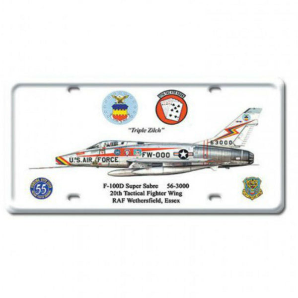 Vintage Signs - F-100D Super Sabre 6in x 12in | DP023