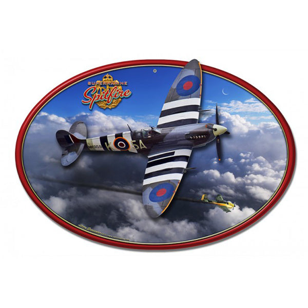 Vintage Signs - 3-D Spitfire 22in x 12in | LG790