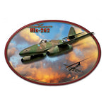 Vintage Signs - 3-D Me-262 Jet 22in x 15in | LG824