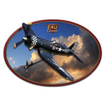 Vintage Signs - 3-D Corsair F4U 19in x 13in | LG882