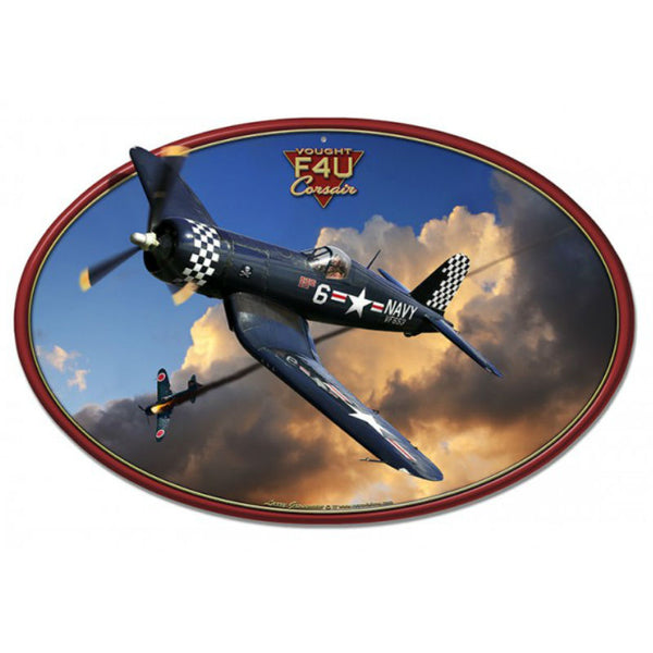 Vintage Signs - Corsair F4U Flat 20in x 13in | LG883