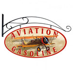 Vintage Signs - Aviation Gasoline 24in x 14in | OS034