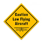 Vintage Signs - Low Flying Aircraft 12in x 12in | V992