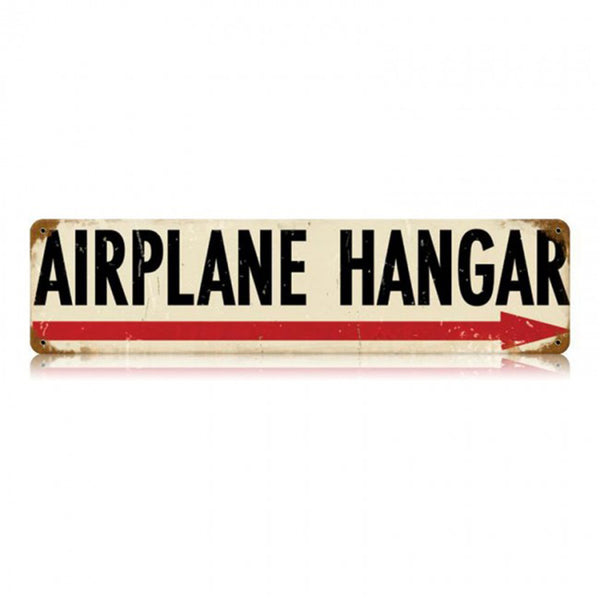 Vintage Signs - Airplane Hangar 5 x 20 Sign | V483